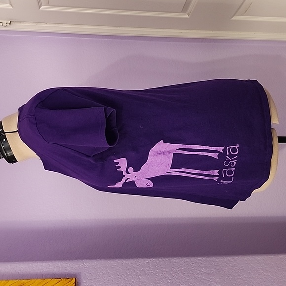 NWOT Alaska Moose T-Shirt with Matching Hat - Picture 5 of 16